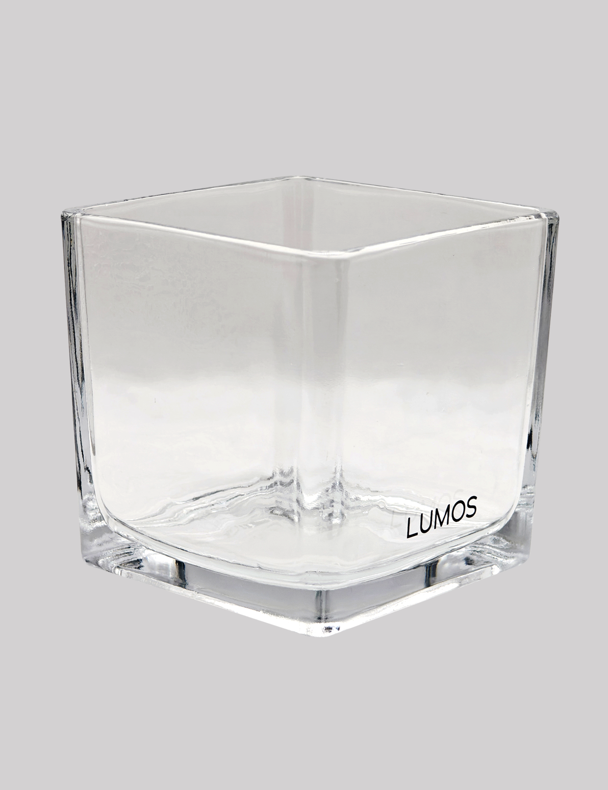 Cube Candle Jar – 10cm