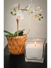 Cube Candle Jar – 10cm