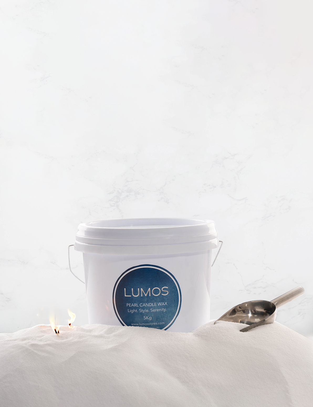 White Pearl Candle Wax - 5Kg